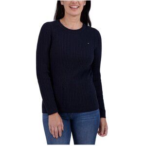 NWT Tommy Hilfiger Navy Cable Knit Sweater Size XXL